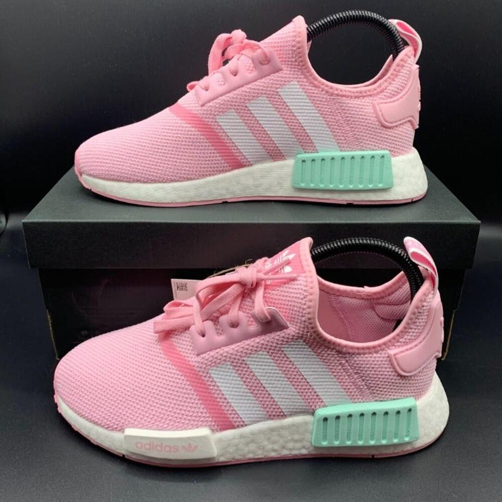 NEW Adidas NMD R1 Sneakers Size 6Y/7.5 Womens Shoes Pink Athletic Running FX5029